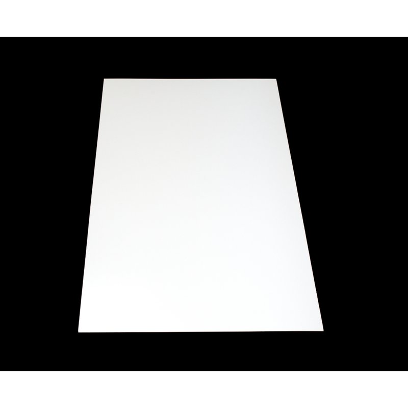 ABS-Platte weiß -- 0,5mm